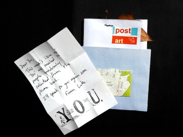 letter no 21 Noted Festival Postal Project indigo eli 2016
