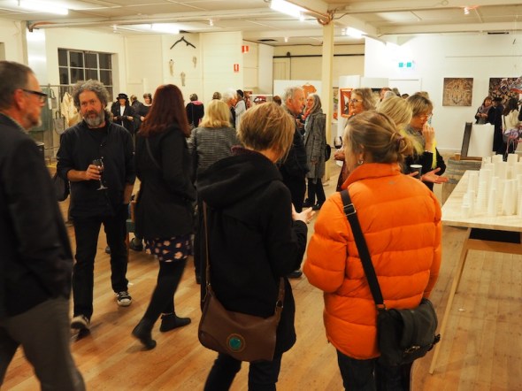 h.ART 'Threads of Industry' launch, SALA 2016. photo: indigo eli